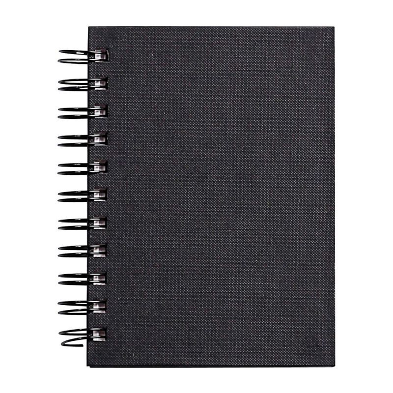 CLAIREFONTAINE Goldline Casebound Wiro A6 Portrait 140g Ivory Default Title