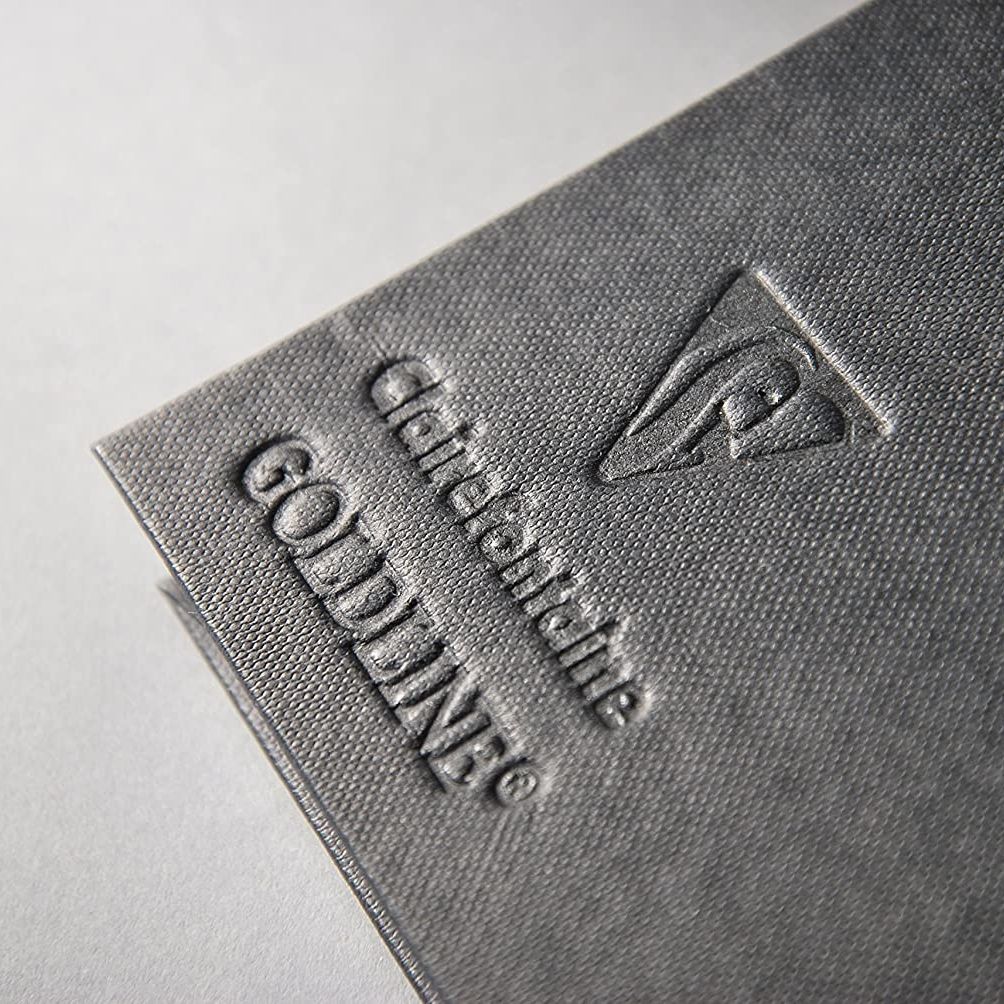 CLAIREFONTAINE Goldline Casebound Pad A5 Portrait 140g Ivory Default Title