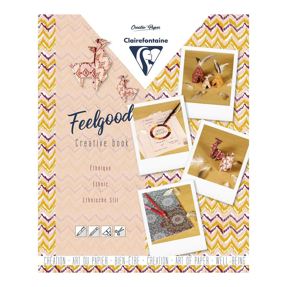 CLAIREFONTAINE FEELGOOD Creativ book Ethnic