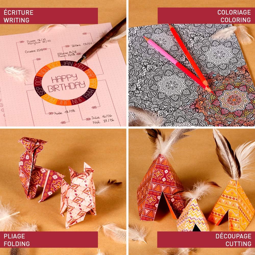 CLAIREFONTAINE FEELGOOD Creativ book Ethnic