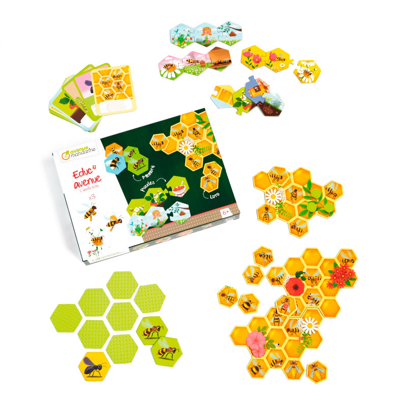 AVENUE MANDARINE Educ Avenue L abeille Boite Default Title