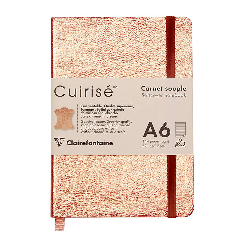 CLAIREFONTAINE Cuirise Softcover Notebook A5 Copper Default Title