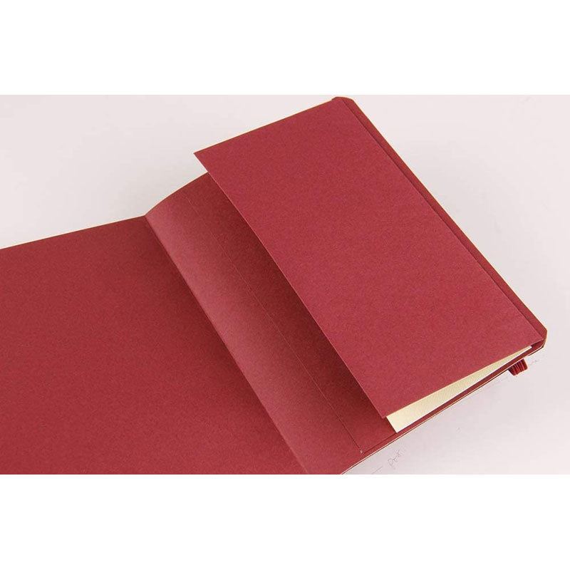CLAIREFONTAINE Cuirise Softcover Notebook A5 Cherry Default Title