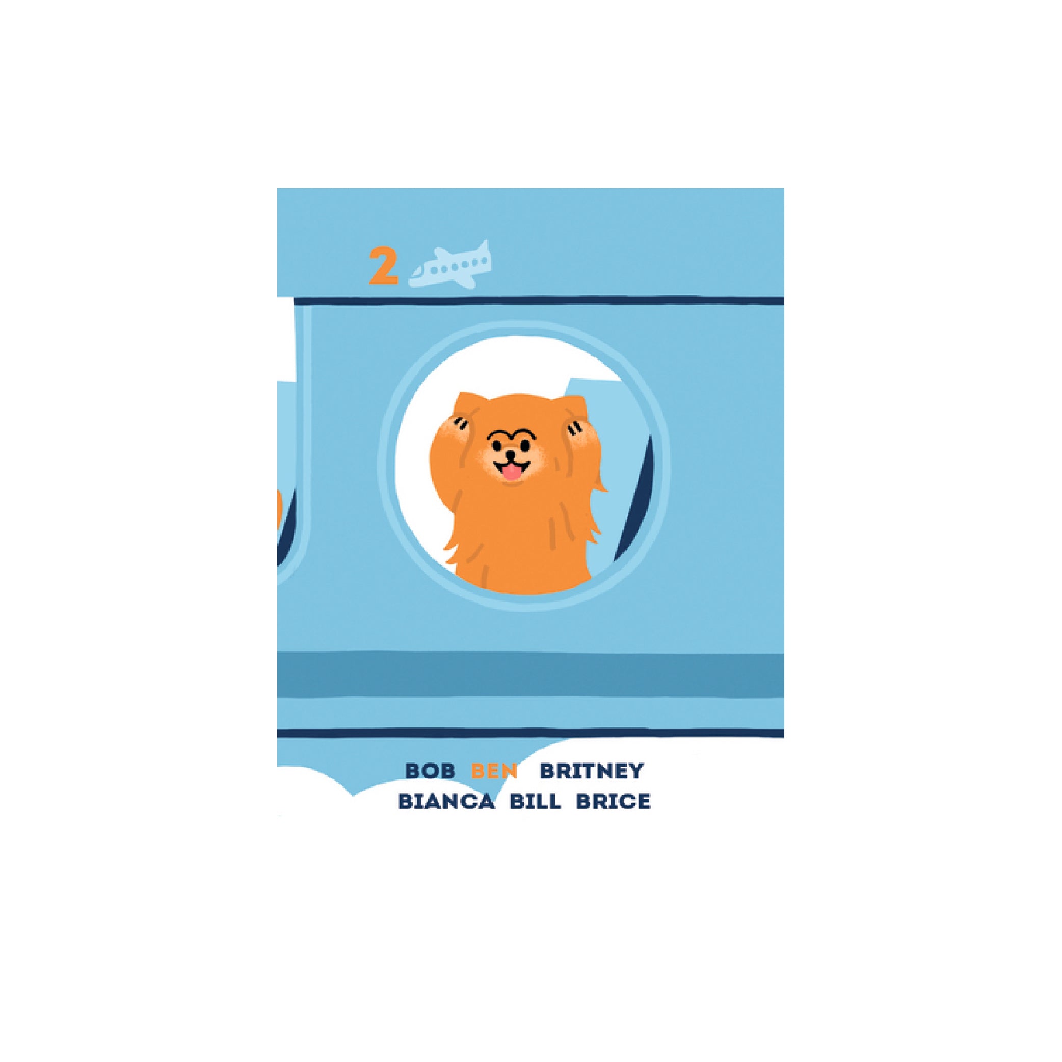 AVENUE MANDARINE Card Games Happy Families Default Title