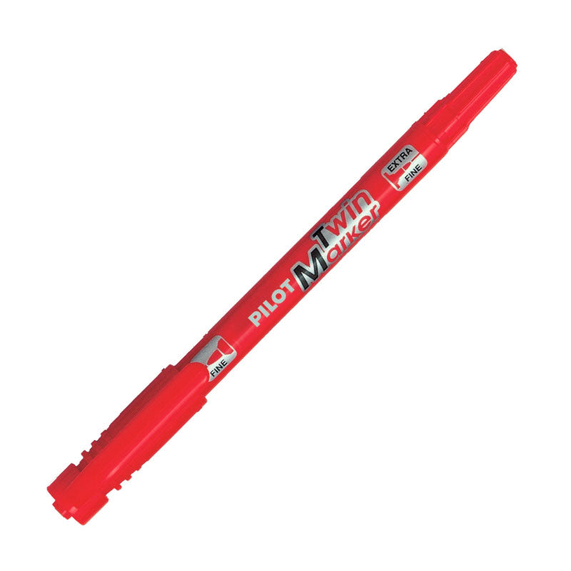 PILOT Twin Marker Red