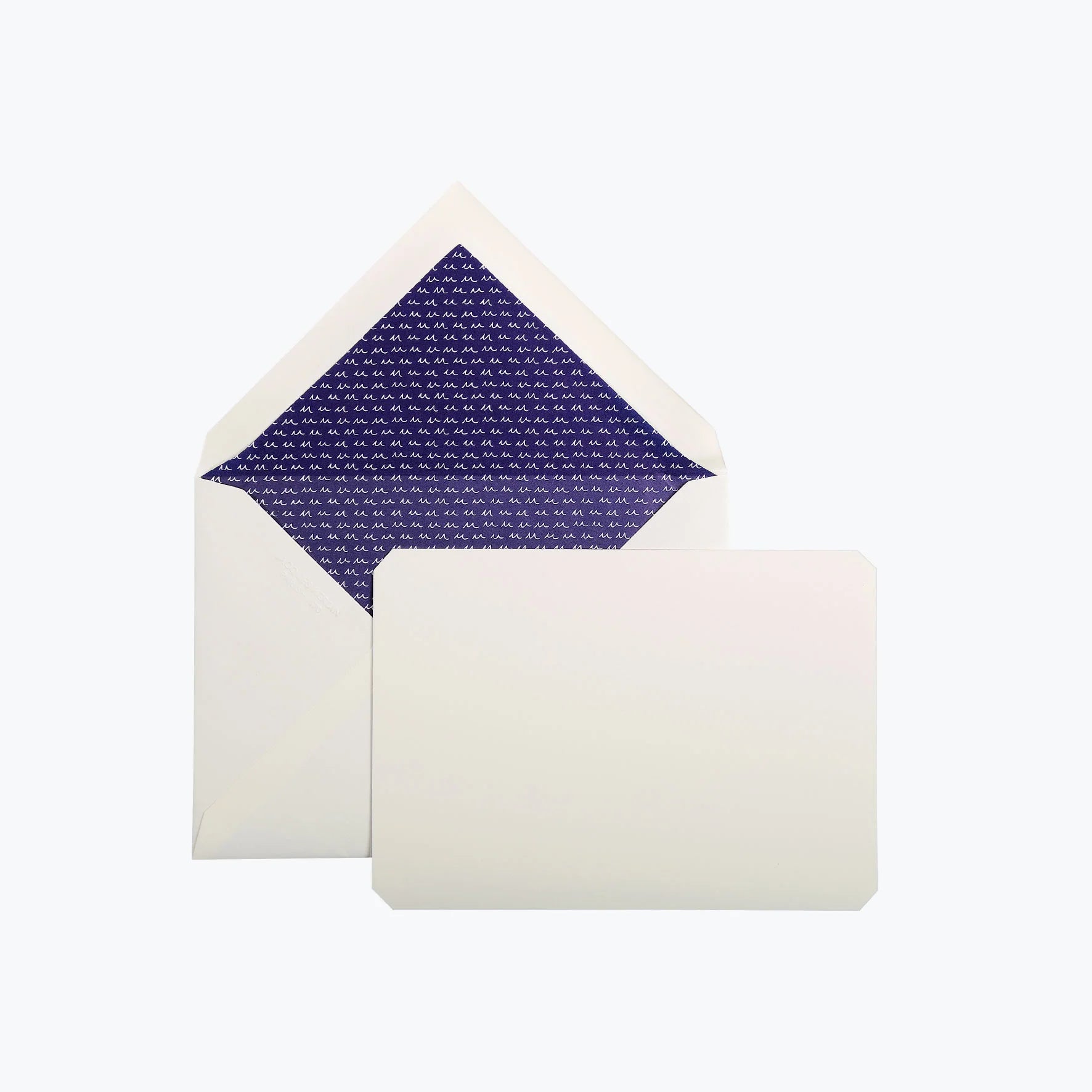 JACQUES HERBIN 15Cards&Env 114x162mm Blue Lining