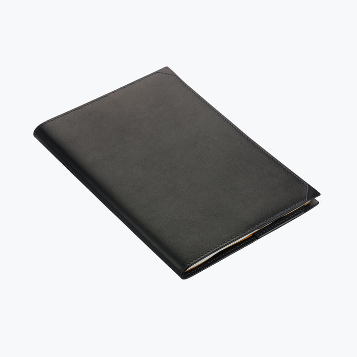 JACQUES HERBIN Leather Notebook Case-Red Default Title