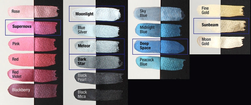 coliro Pearl Color Set 30mm Galaxy 6 Colours Default Title