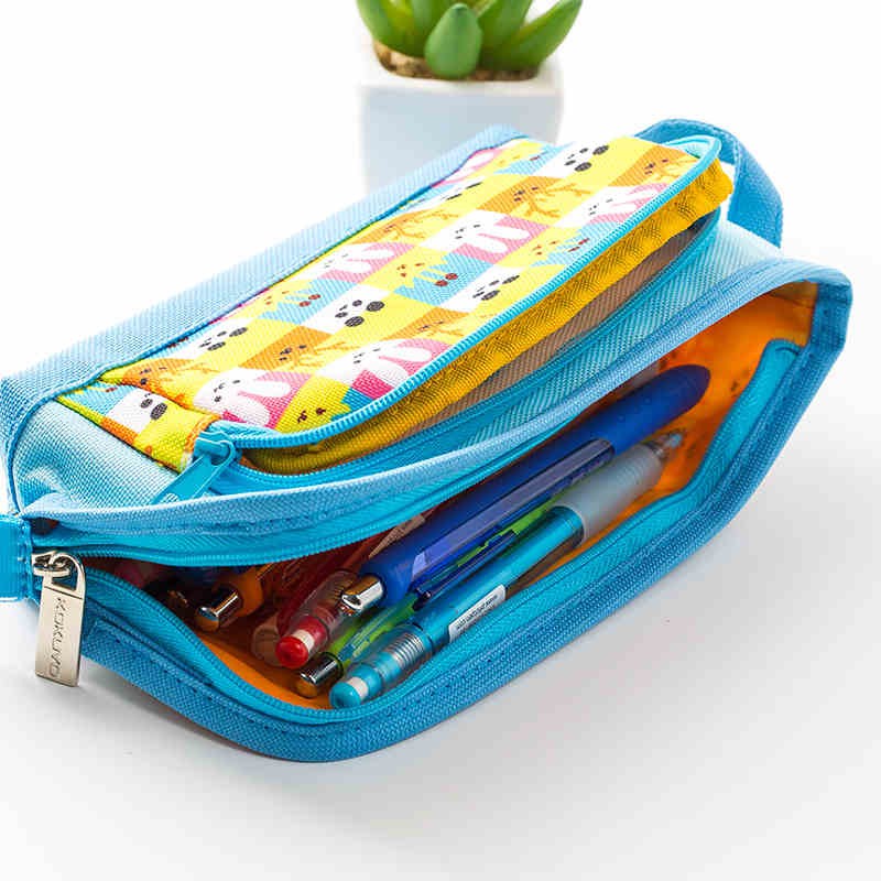 KOKUYO Campus Kids Pen Case 200x100x45mm Animals Default Title