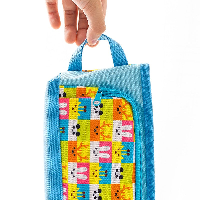 KOKUYO Campus Kids Pen Case 200x100x45mm Animals Default Title