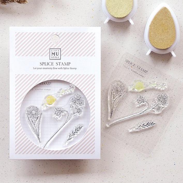 MU Botanical Clear Stamp Set No.4