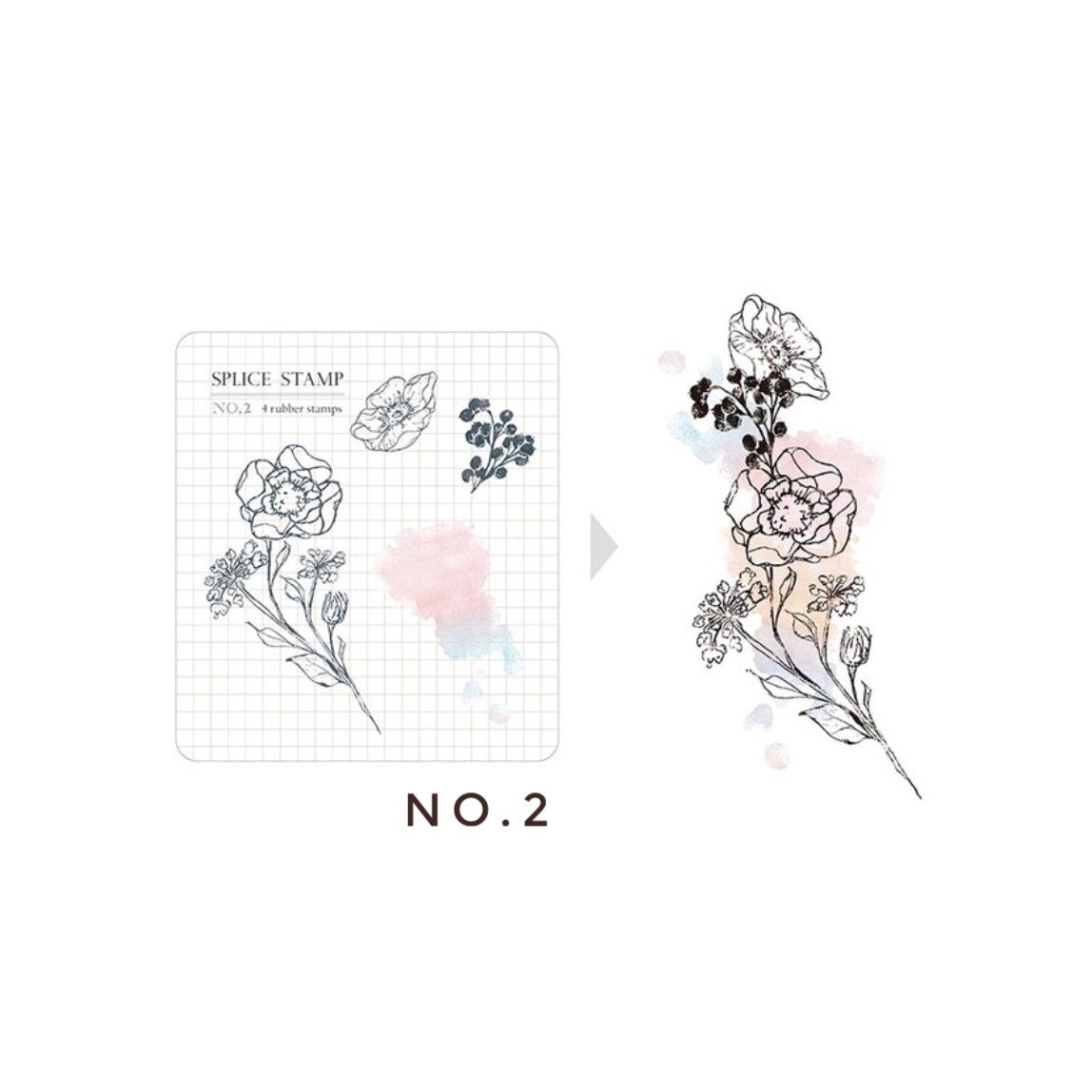MU Botanical Clear Stamp Set No.2