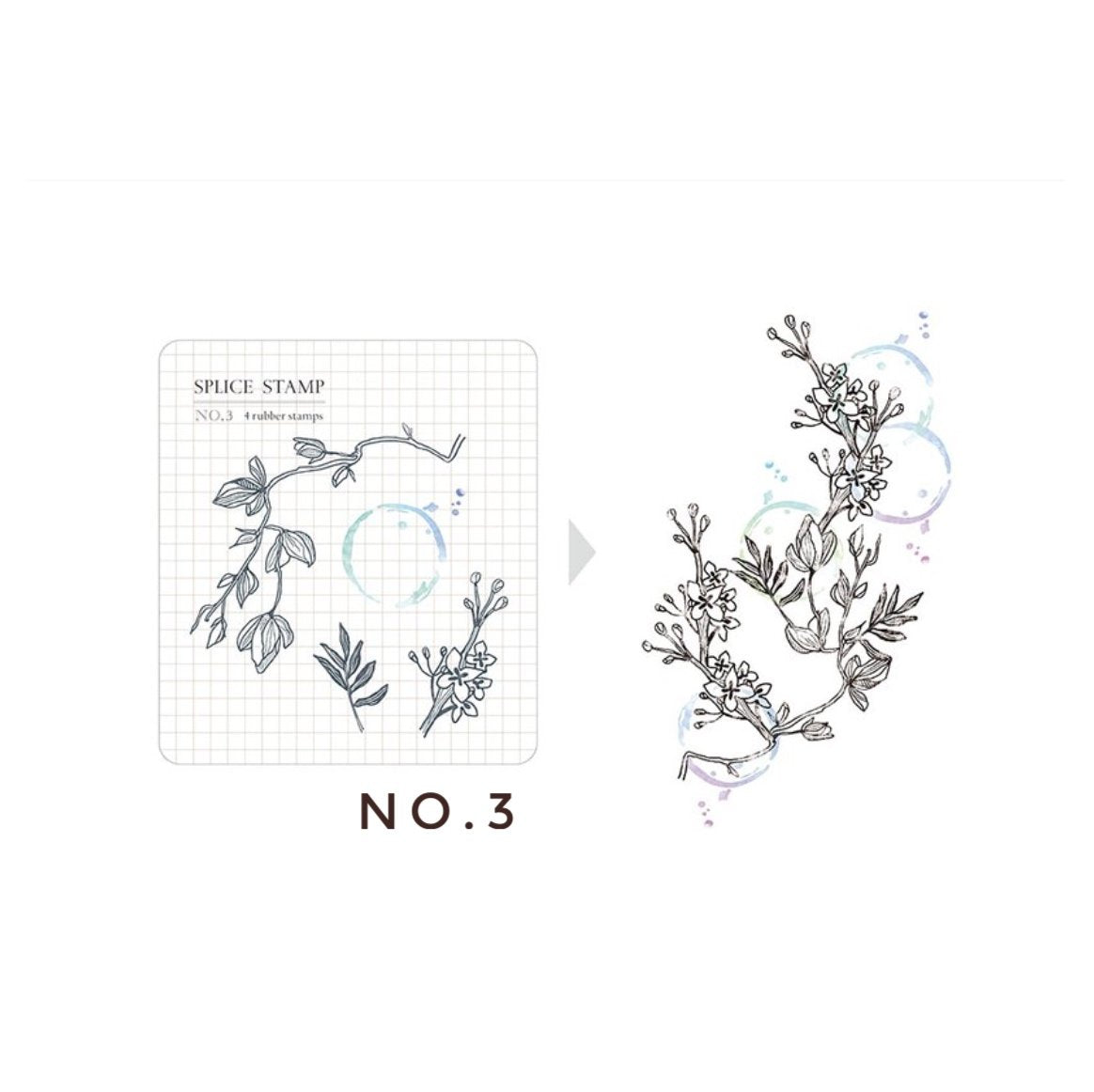 MU Botanical Clear Stamp Set No.3