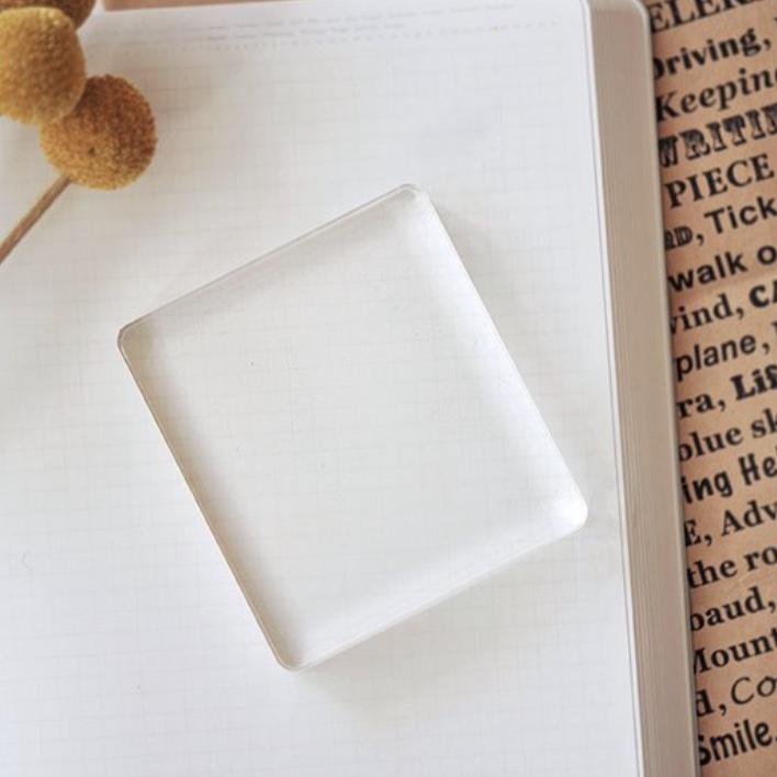 MU Acrylic Stamp Block