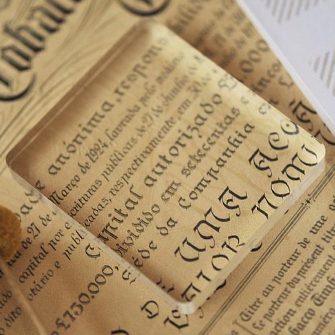 MU Acrylic Stamp Block