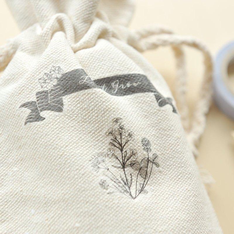 MU Printing Sticker w/Drawstring Pouch Set 08