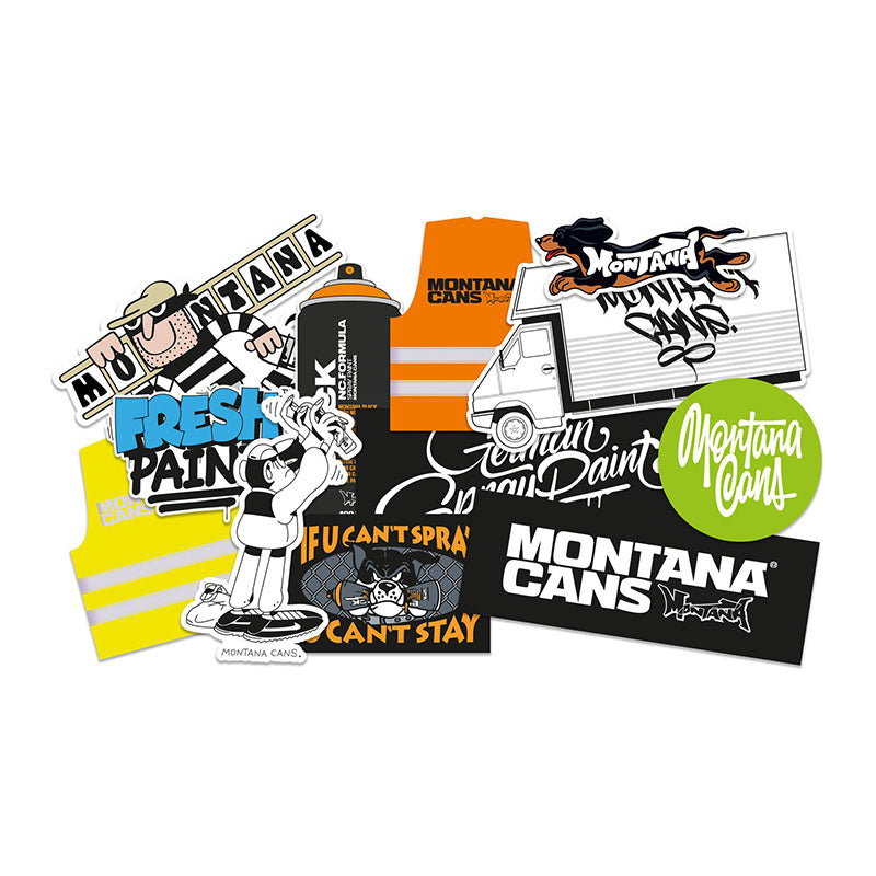 MONTANA POS Stickers Mixed Designs
