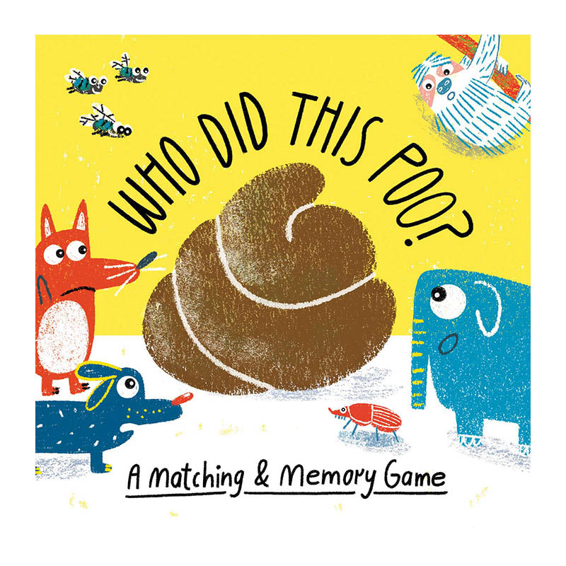 Who Did This Poo?: A Matching & Memory Game 1205833