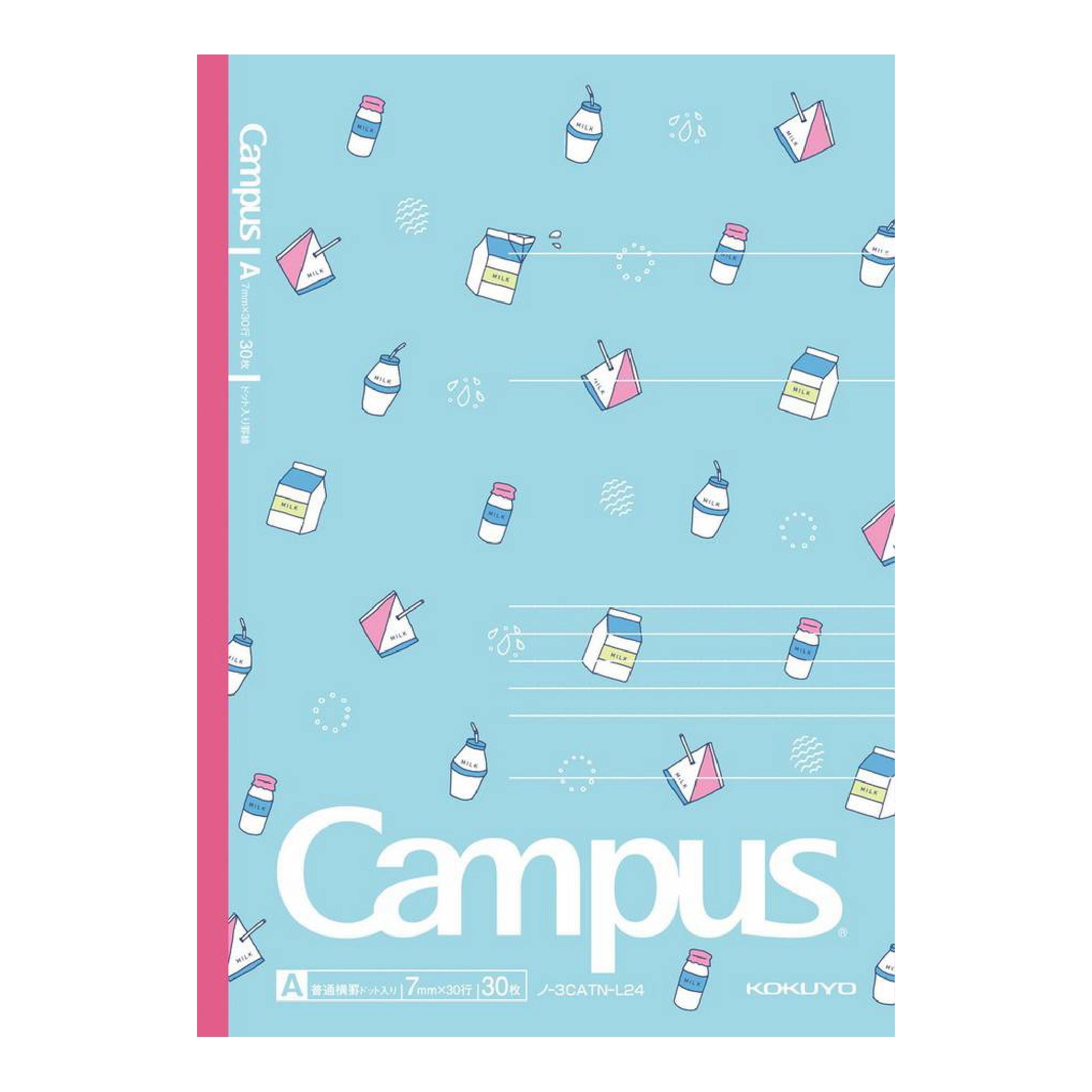 KOKUYO Campus Notebook B5-S Ltd Daily Dot Ruled Milk Default Title