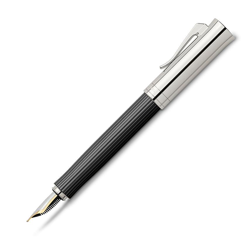 GRAF VON FABER CASTELL Intuition Platino Ebony Fountain Pen-Broad Default Title