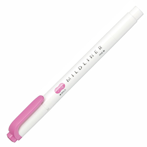 ZEBRA Mildliner Highlighter WKT7 Mild Fuschia