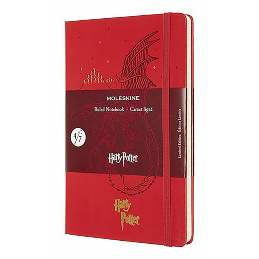 MOLESKINE LE Harry Potter Book 4 L Ruled Red