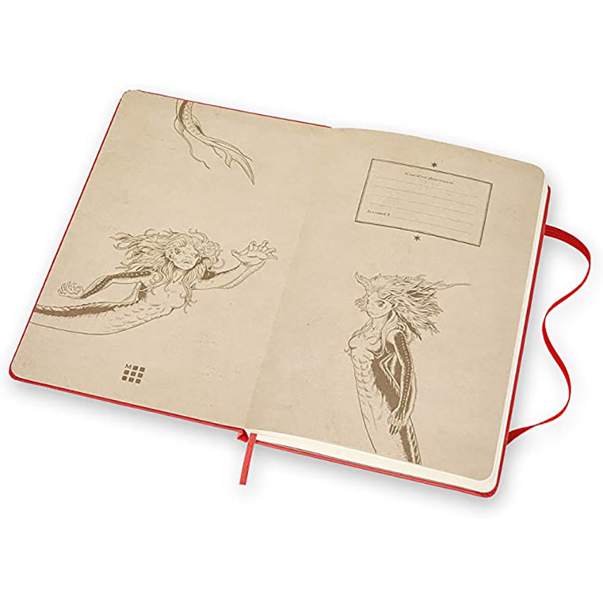 MOLESKINE LE Harry Potter Book 4 L Ruled Red