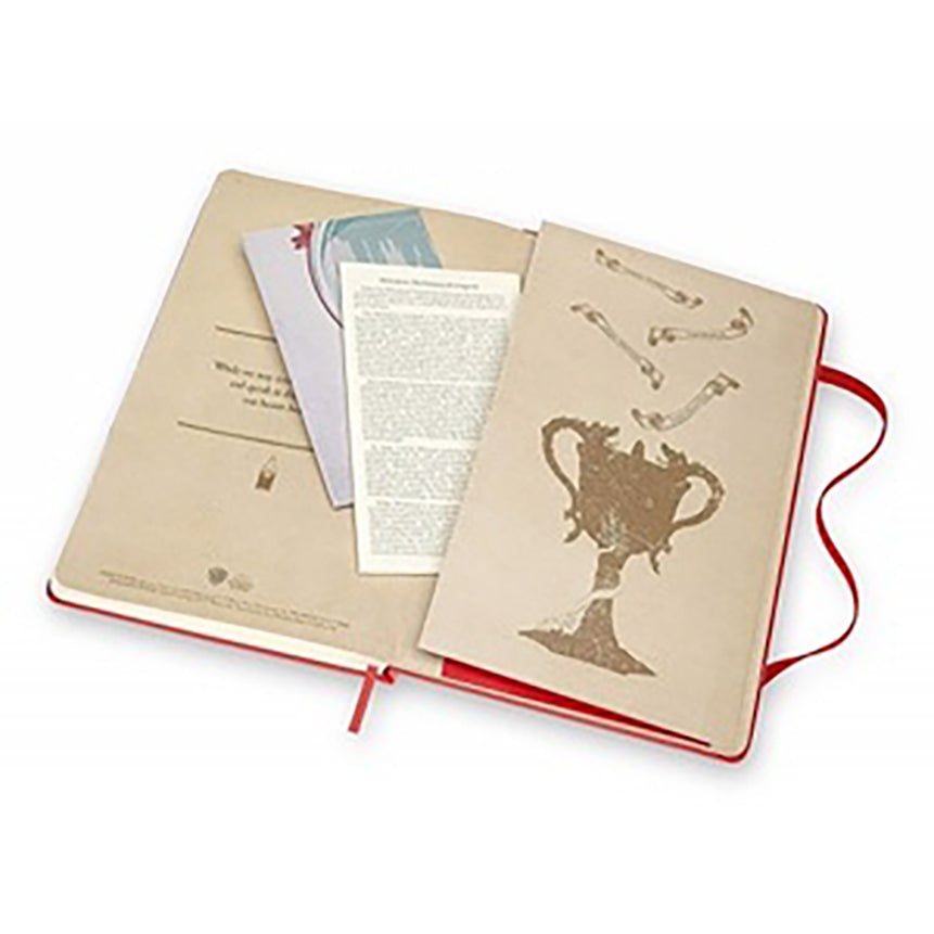 MOLESKINE LE Harry Potter Book 4 L Ruled Red