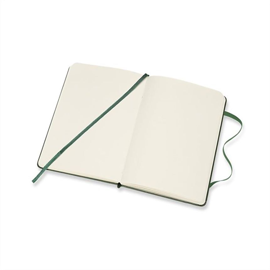 MOLESKINE Classic Pocket Plain Hard Myrtle Green