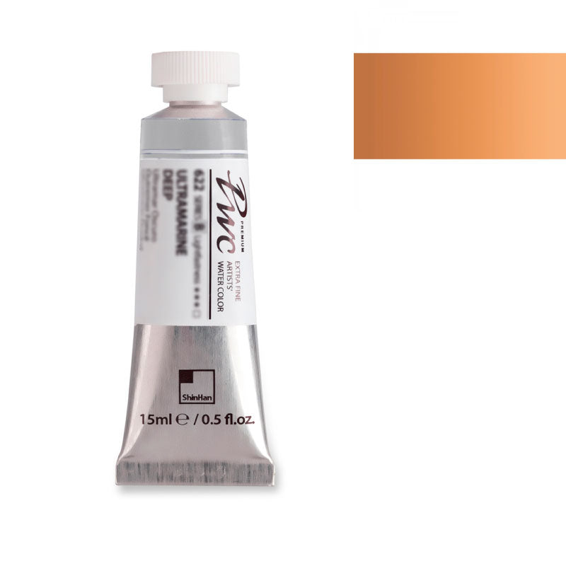 SHINHAN PWC Artists Watercolour 15ml A674 Yellow Ochre
