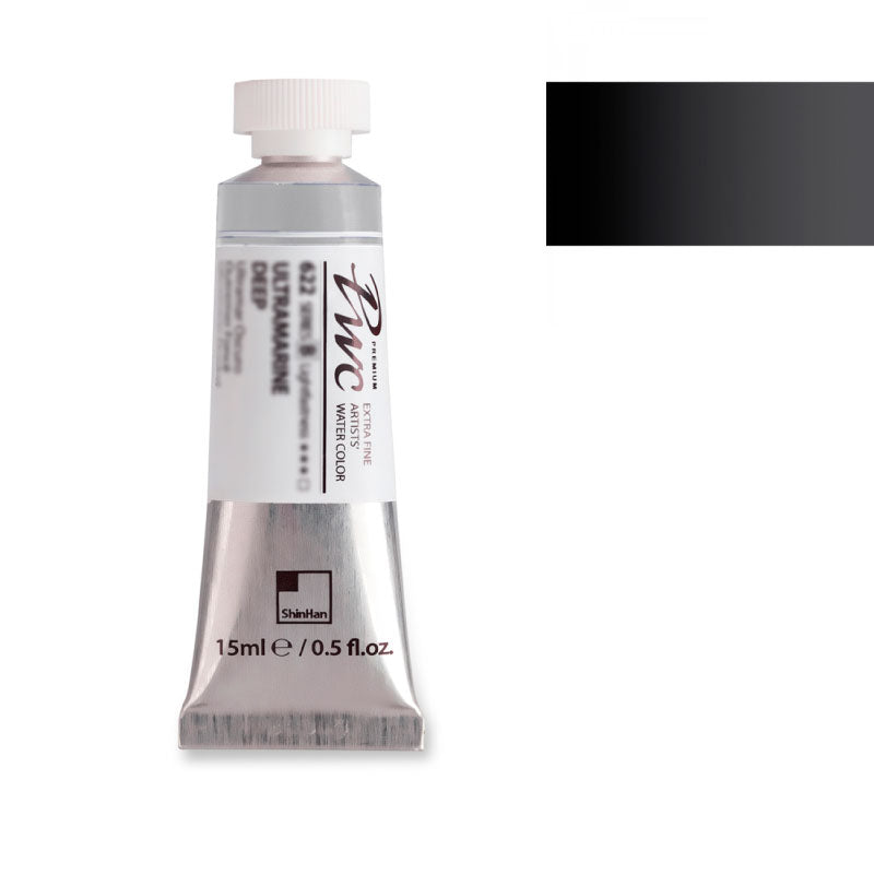 SHINHAN PWC Artists Watercolour 15ml A683 Ivory Black
