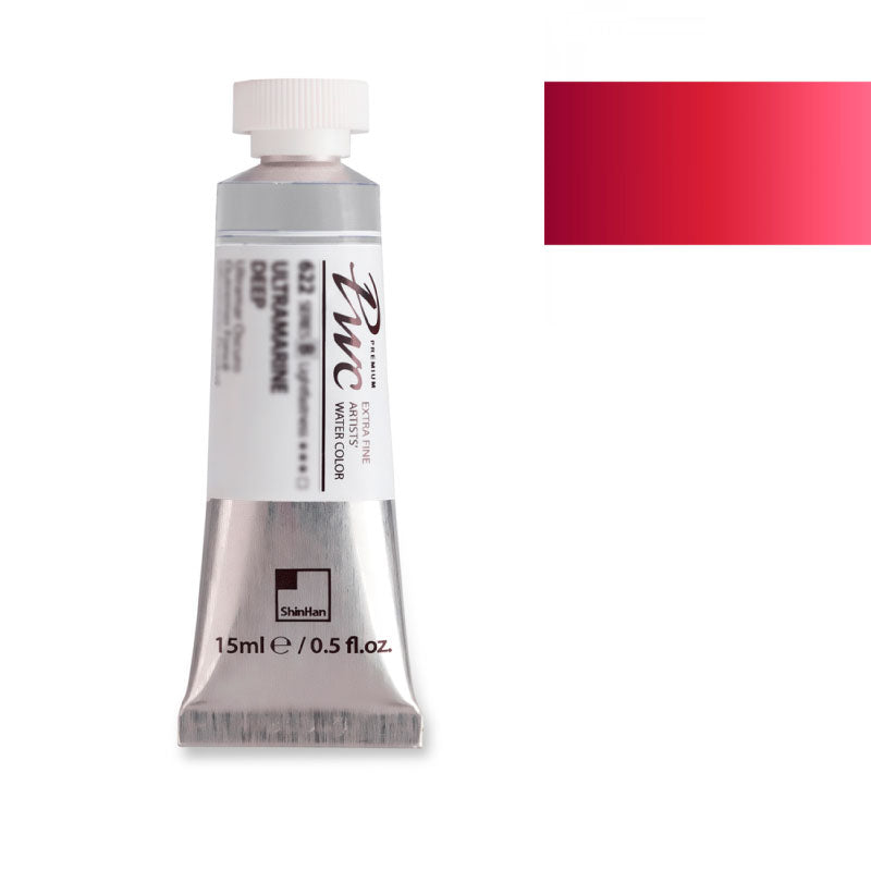 SHINHAN PWC Artists Watercolour 15ml B505 Quinacridone Red