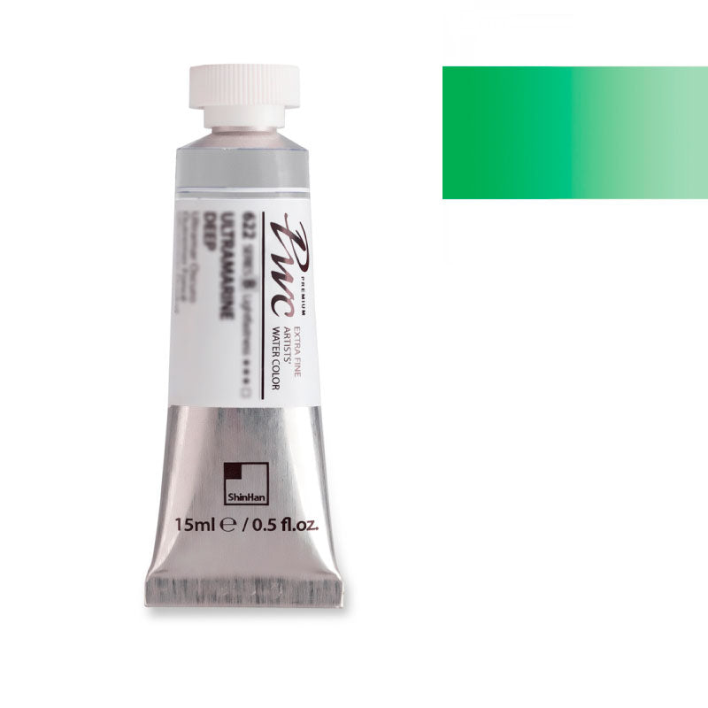 SHINHAN PWC Artists Watercolour 15ml B583 Emerald Green Nova