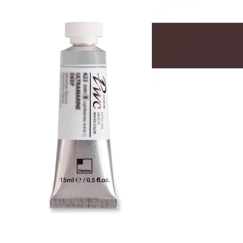 SHINHAN PWC Artists Watercolour 15ml B679 Van Dyke Brown