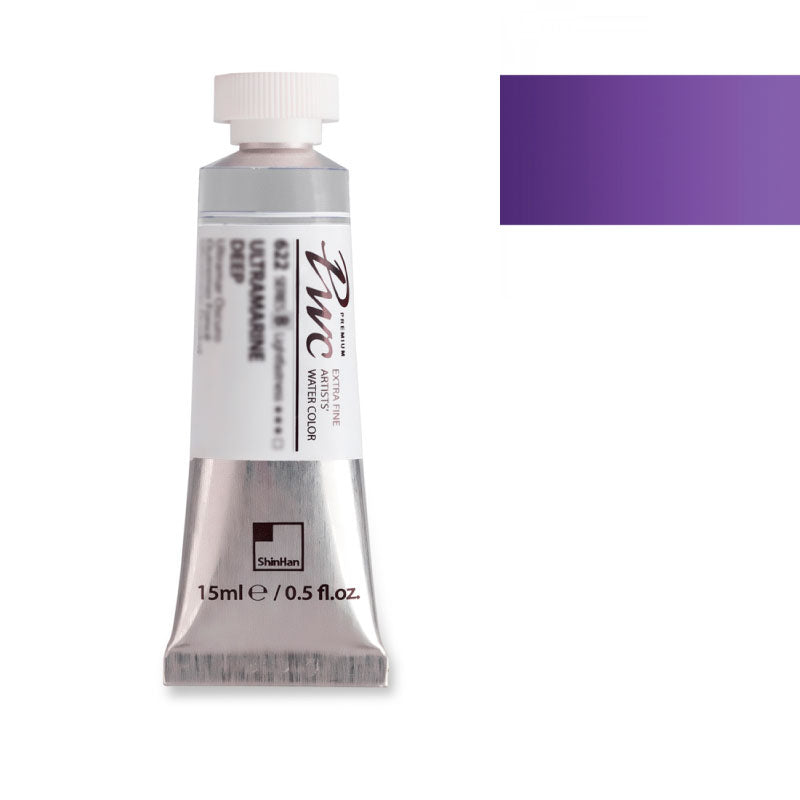 SHINHAN PWC Artists Watercolour 15ml D643 Permanent Violet