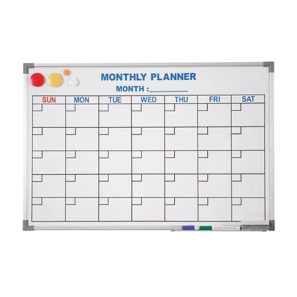 WRITEBEST Whiteboard CMP23 2x3ft Monthly Planner