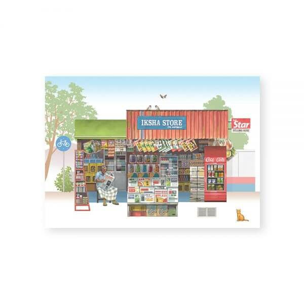 LOKAMADE PopUp Card PUD02:Convenience Down theLane