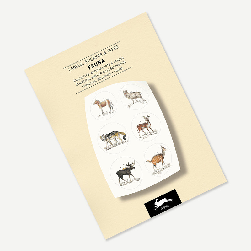 PEPIN Label & Sticker Book Fauna 1206862