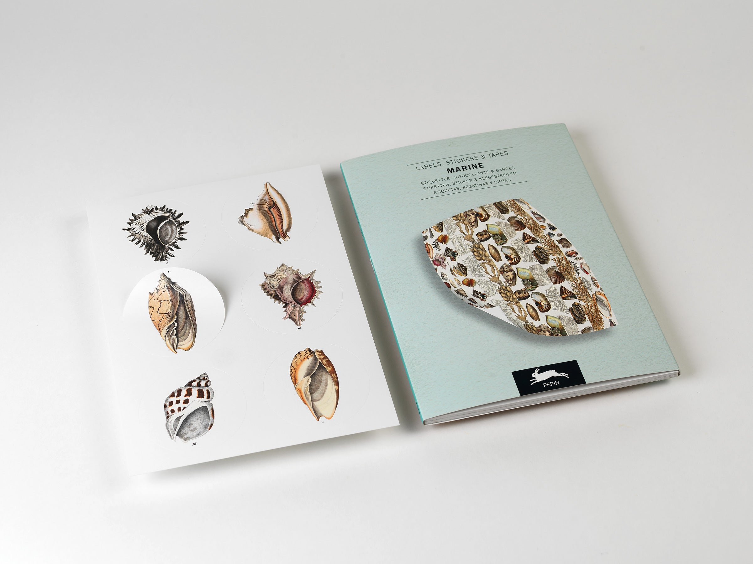 PEPIN Label & Sticker Book Marine