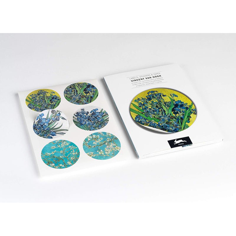 PEPIN Label & Sticker Book Vincent van Gogh