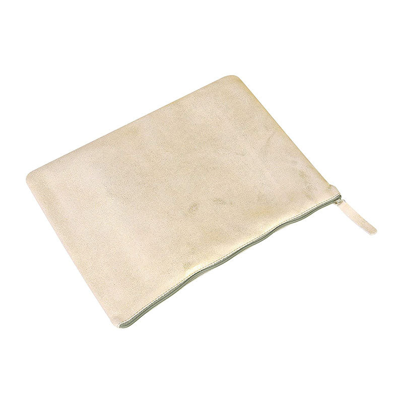 CLAIREFONTAINE Cuirise Universal Flat Pocket 23x32cm Gold Default Title