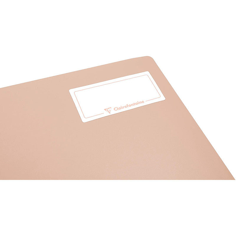 CLAIREFONTAINE Koverbook Blush WB A4 160p Ruled Pink Default Title