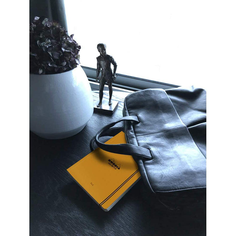 RHODIA Boutique Unlimited A5+ 160x210mm 5x5 Sq Black Default Title