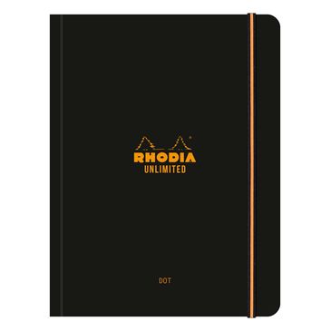 RHODIA Boutique Unlimited A5+ 160x210mm Dot Black Default Title