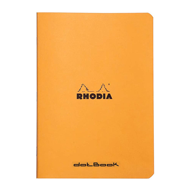 RHODIA Classic Stapled A5 148x210mm Dot Orange Default Title