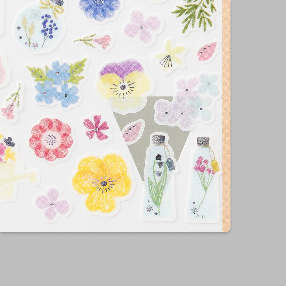 MIDORI Sticker Marché 2453 Pressed Flower