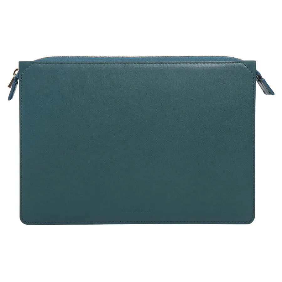 JACQUES HERBIN Leather Document Holder A5-Emerald