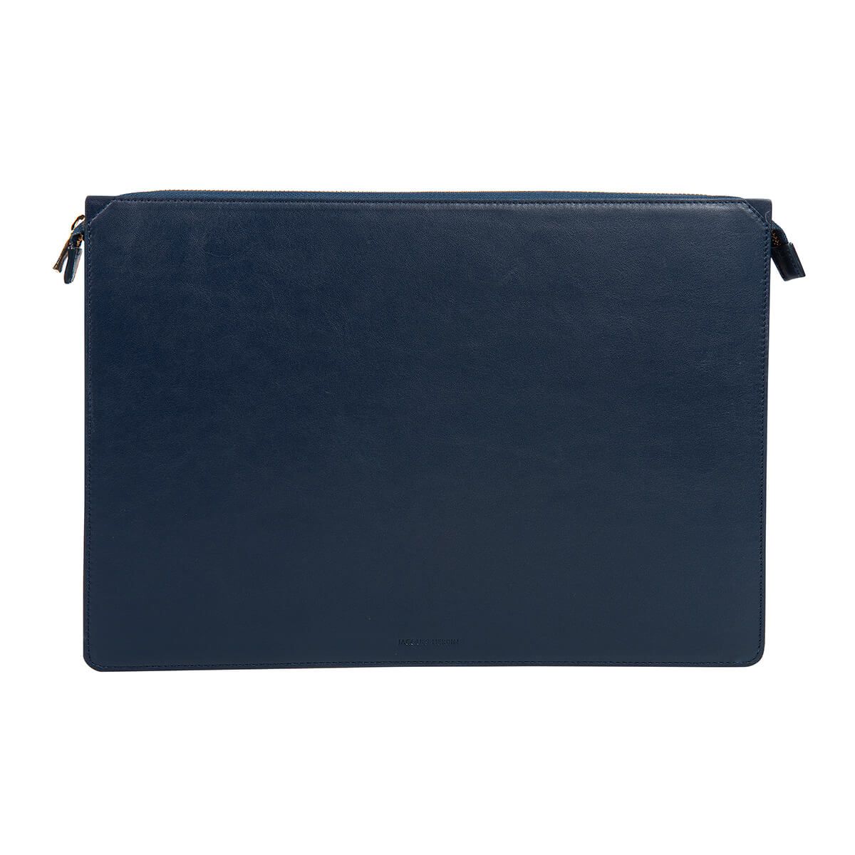 JACQUES HERBIN Leather Document Holder A4-Blue Default Title