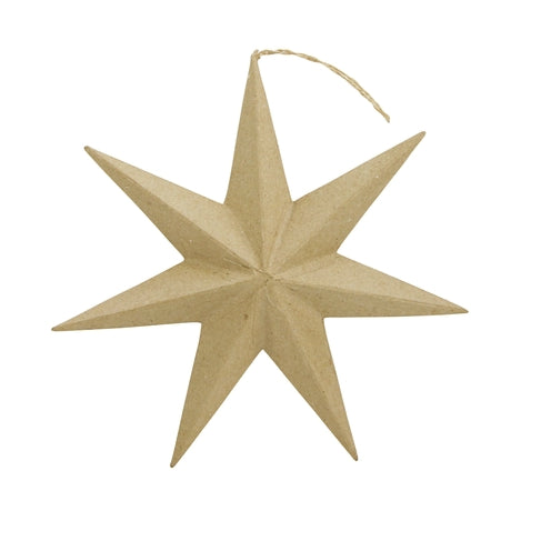 DECOPATCH Objects:Christmas-Star to Hang 20cm Default Title