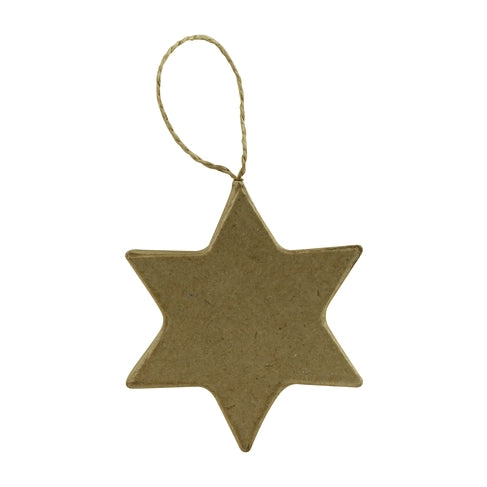 DECOPATCH Objects:Christmas-Flat Star to Hang Default Title
